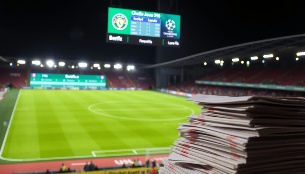 Benfica Tabelle: Platz, CL-Spiele und Schulden